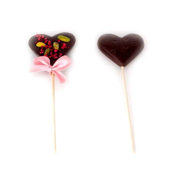 Dark chocolate lollipop, 35g