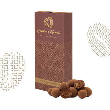 Coffee in Dark Chocolate with Cocoa, 130 g