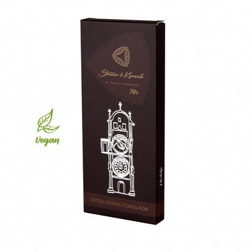 Extra Dark Chocolate 70%, Chocolate bar 45 g