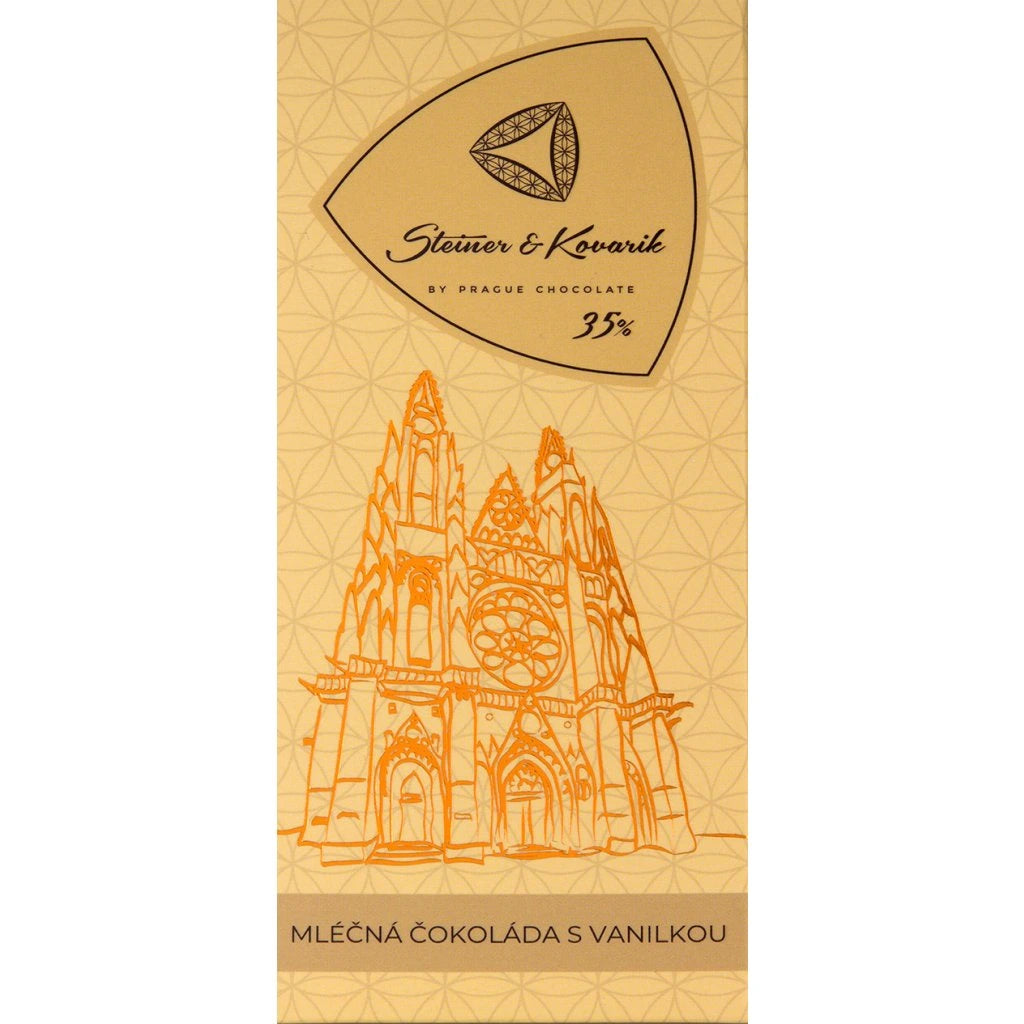 Milk Chocolate with Real Vanilla. Chocolate bar 45 g