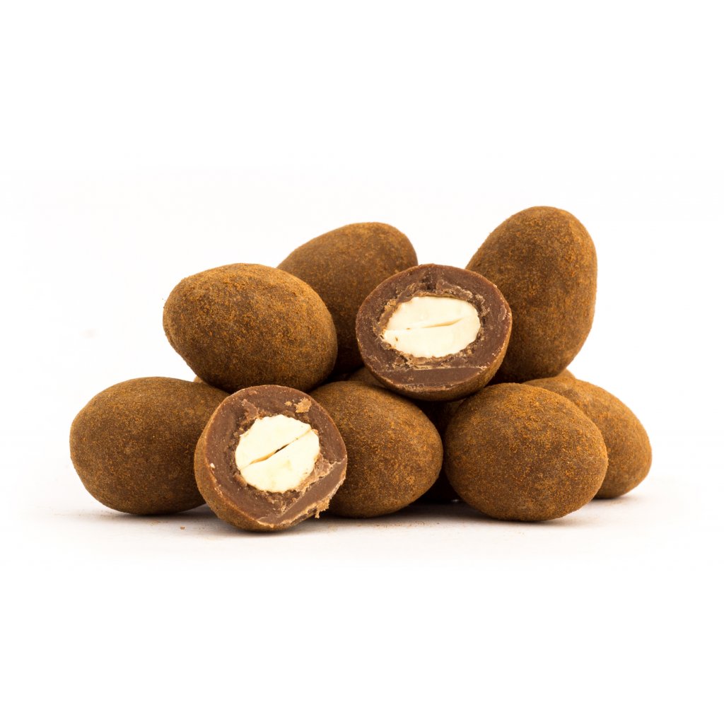 Almonds in Milk Chocolate with Cinnamon, 130 g dragees – Steiner